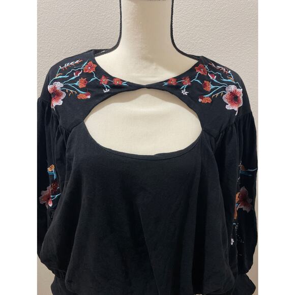 FREE PEOPLE Lita Embroidered Top - Picture 2 of 8